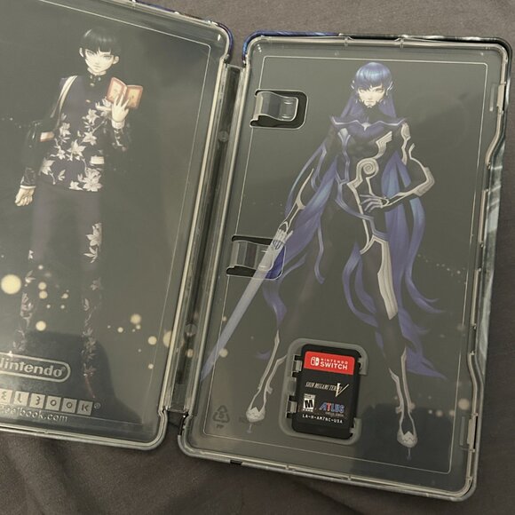 Shin Megami Tensei V: Vengeance [Steelbook] Nintendo Nintendo Switch CIB Video - Picture 2 of 2